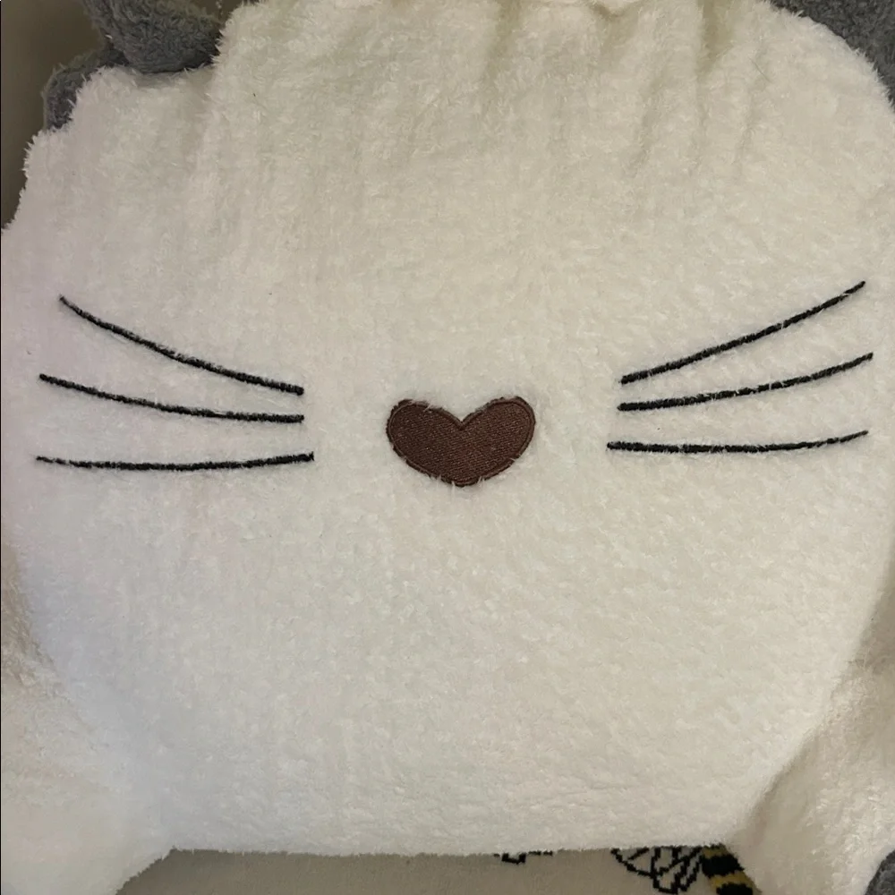 Blissful Diary Reading Pillow Kitty